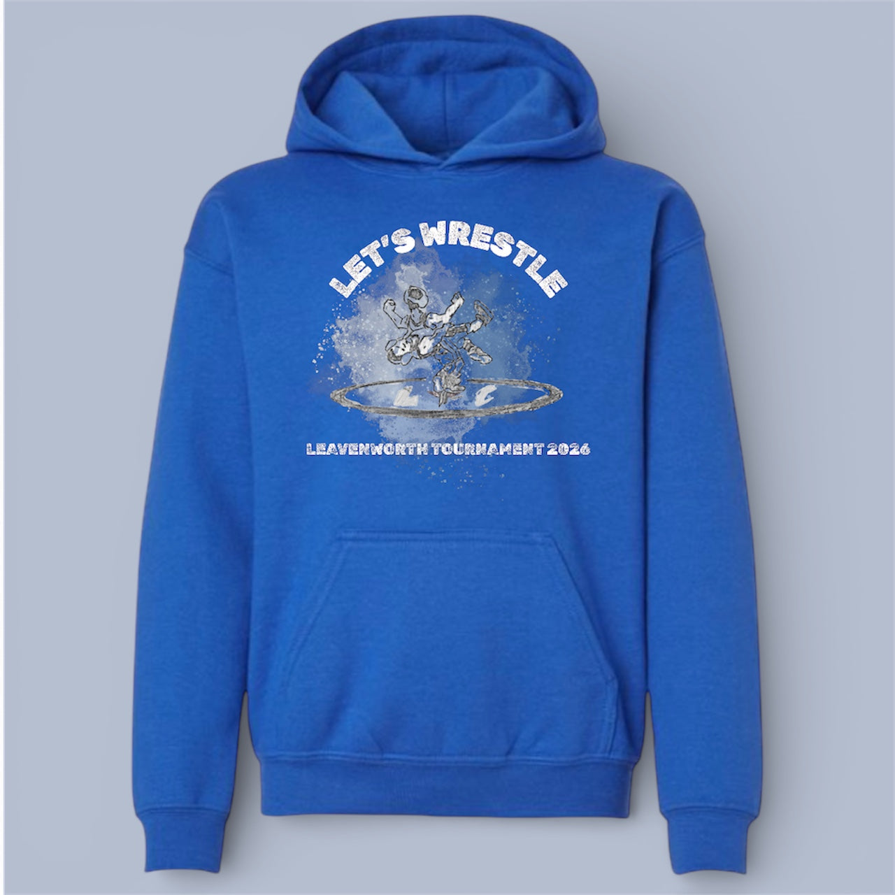 Boys Official Wrestling Tournament Hoodie