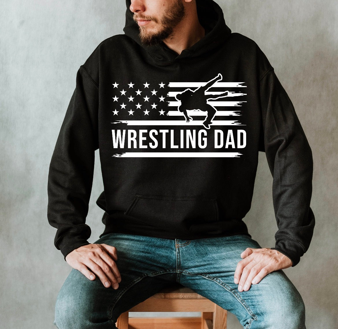 Wrestling Dad Hoodie