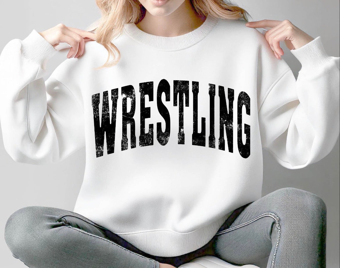 Wrestling Crewneck Sweatshirt