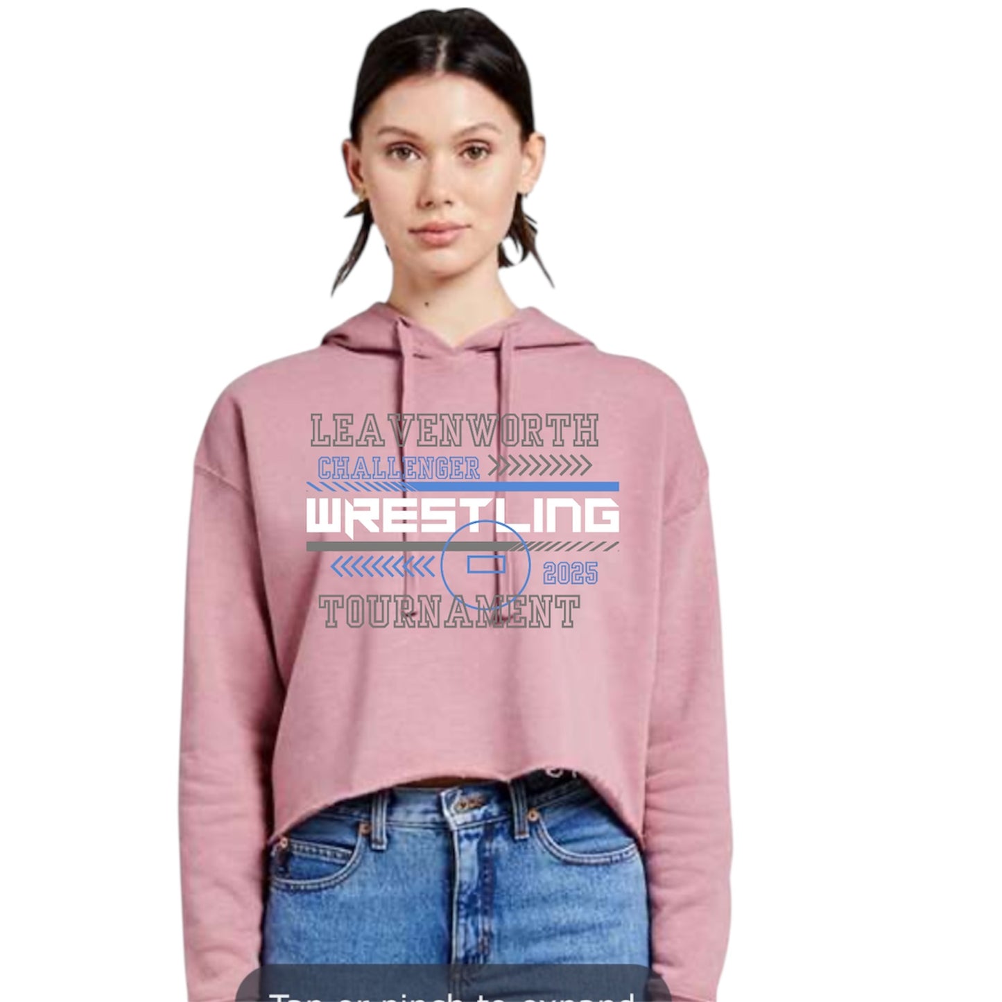 Women’s club hoodie – Leavenworth wrestling 2025