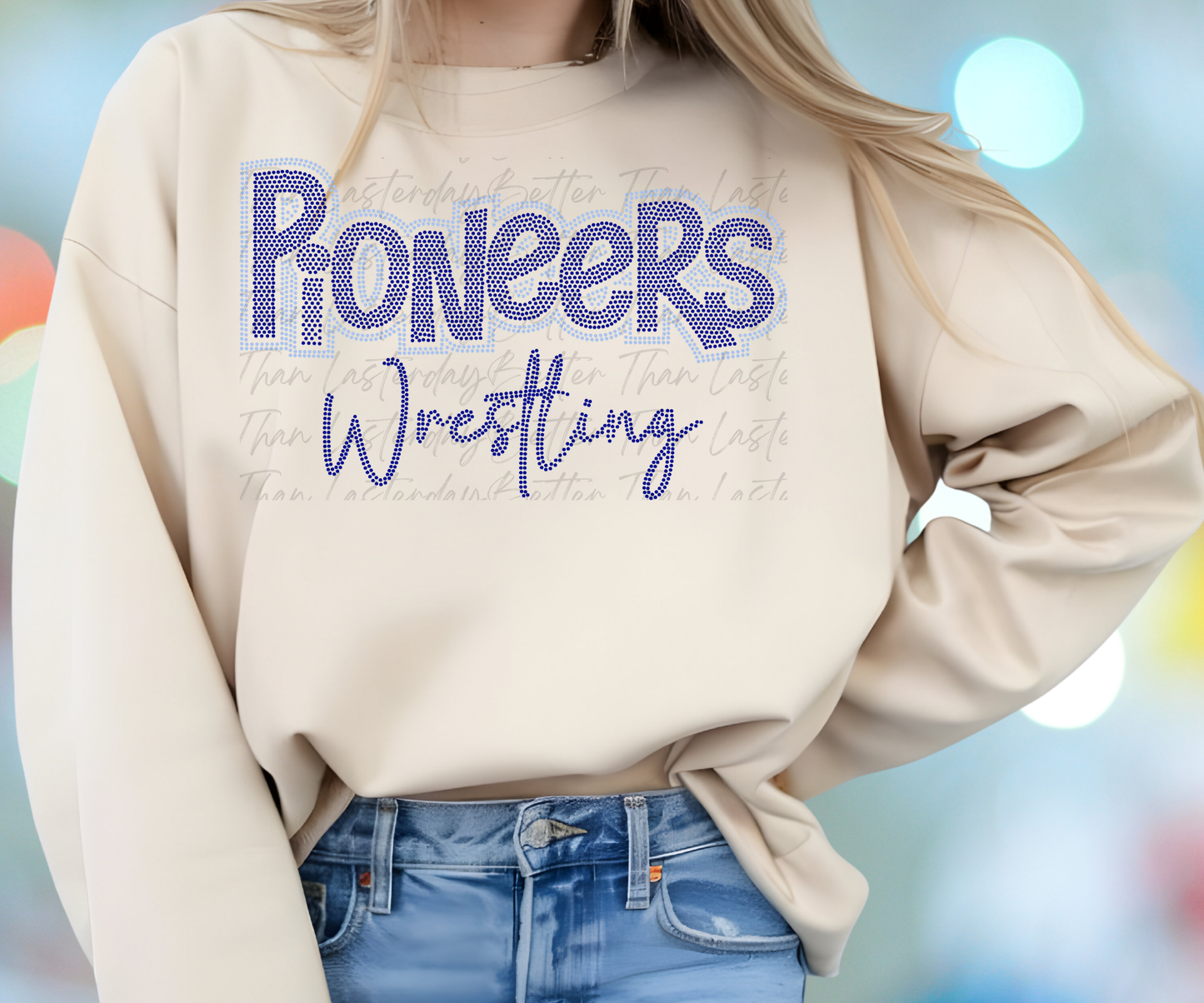 Pioneers Wrestling Crewneck Sweatshirt