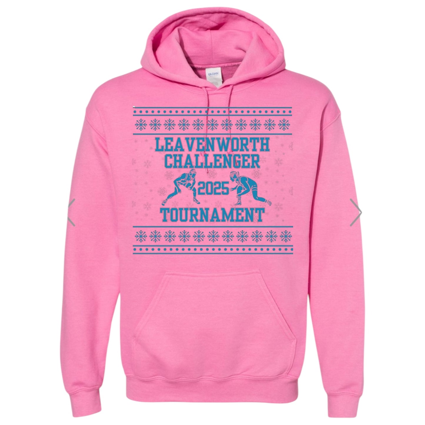 Leavenworth wrestling Holiday hoodie 2025