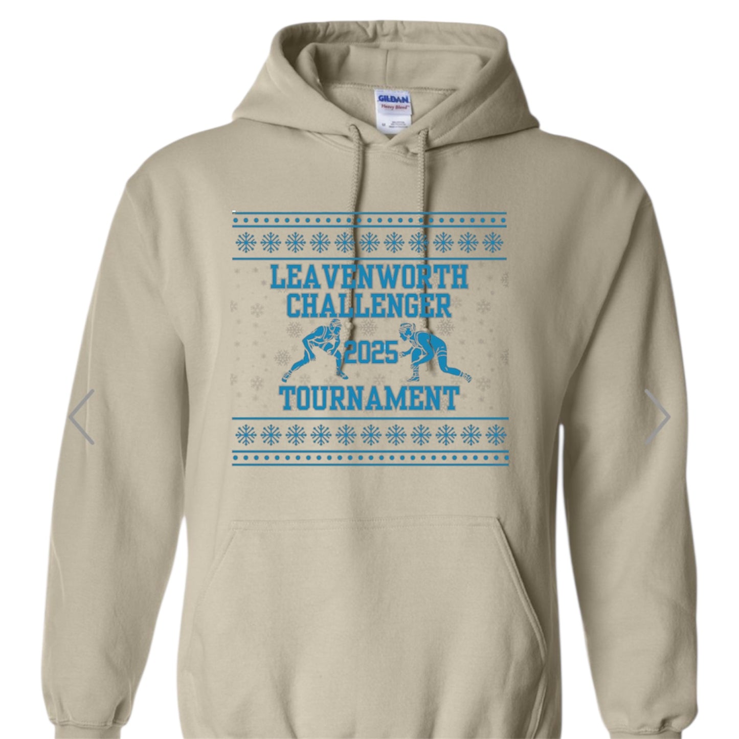 Leavenworth wrestling Holiday hoodie 2025