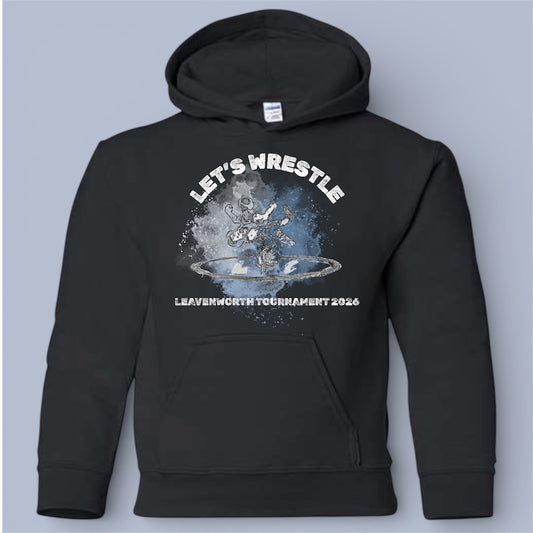 Boys Official Wrestling Tournament Hoodie