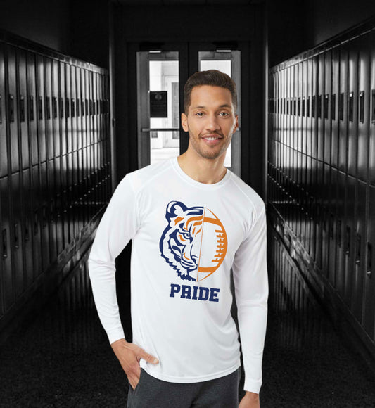 Performance Patton Pride Football Tiger Shirt