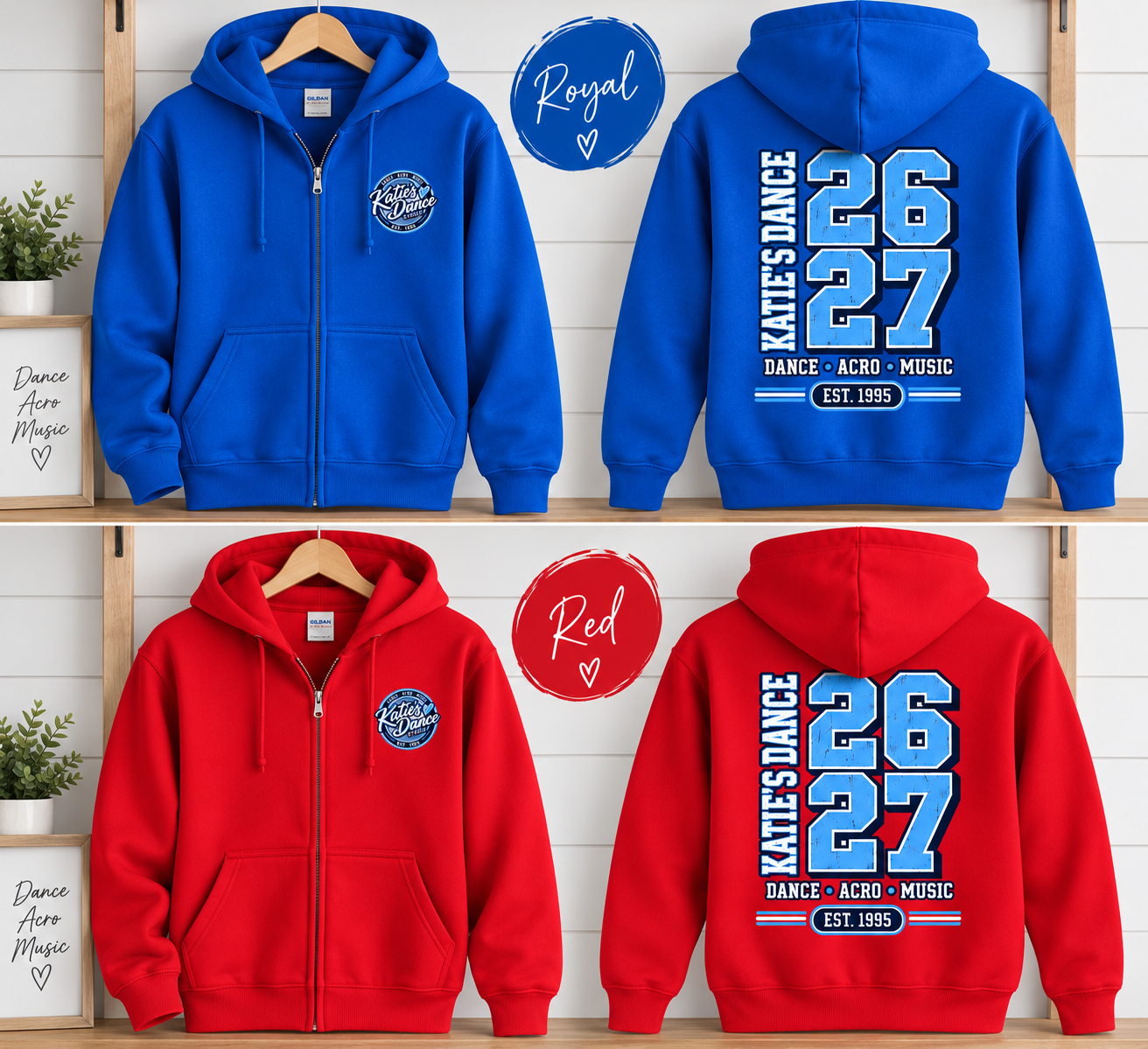 KDS Zip Up Hoodie