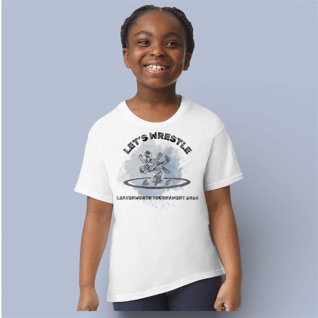 Boys Official Wrestling Tournament T-shirt ￼