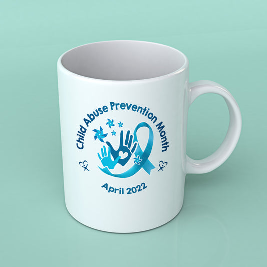 April 2022 Childhood Abuse Prevention Month - Coffee Mug